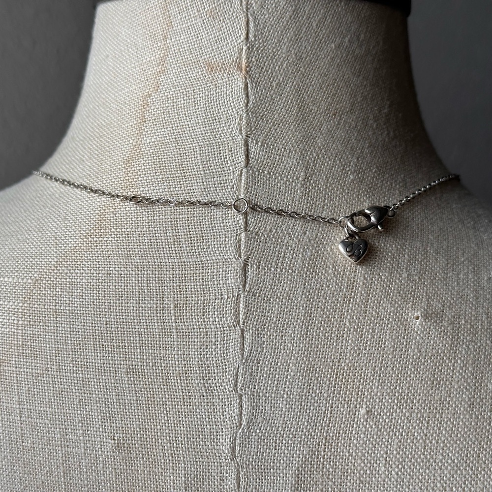 Brighton Silver Triangle Pendant Necklace - Picture 6 of 6